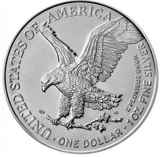 American Silver Eagle 2025 – 1 oz Silber – Typ 2 Design mit Liberty & Adler