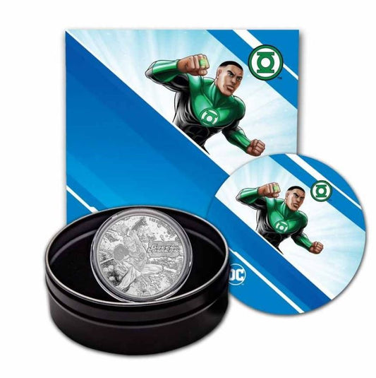 Samoa - DC Comics Green Lantern 2023 Proof - Edelmetalle Koitz GnbR