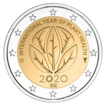 Belgien 2€ 2020 - Pflanzengesundheit NL CC - Edelmetalle Koitz GnbR