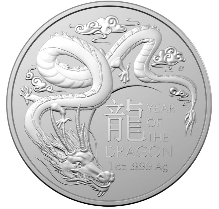 Australien - RAM Lunar Drache 2024 - Edelmetalle Koitz GnbR