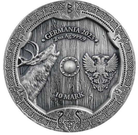 Germania - 2oz Walküren Ostara 2023 - Edelmetalle Koitz GnbR
