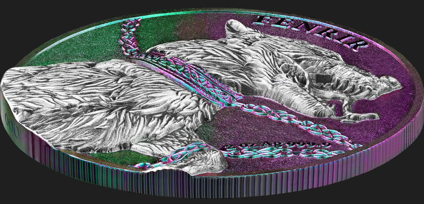 Germania - 2oz Bestien Fenrir 2022 - Edelmetalle Koitz GnbR