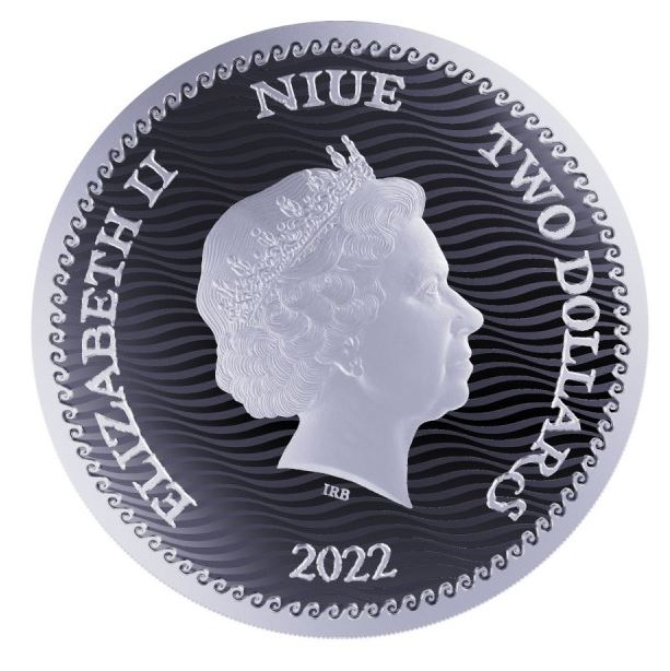 Niue - Jolly Roger Calico Jack 2022 - Edelmetalle Koitz GnbR