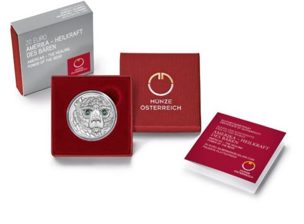Österreich - Augen der Kontinente Bär 2023 - Edelmetalle Koitz GnbR
