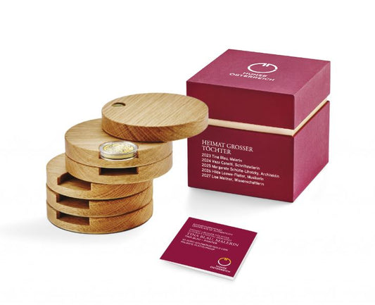 Sammelsystem der Serie Heimat großer Töchter - Edelmetalle Koitz GnbR