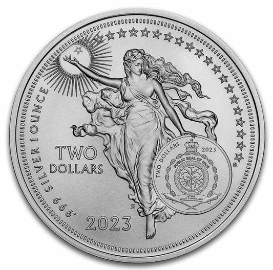 Niue - Icons Thomas Edison 2023 - Edelmetalle Koitz GnbR