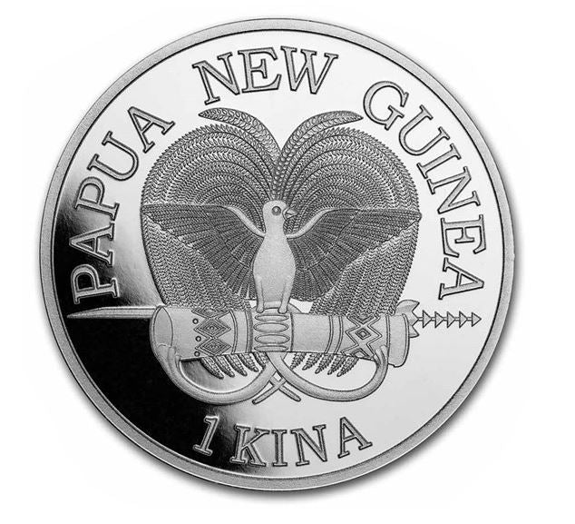 Papua Neuguinea - Paradiesvogel 2022 - Edelmetalle Koitz GnbR