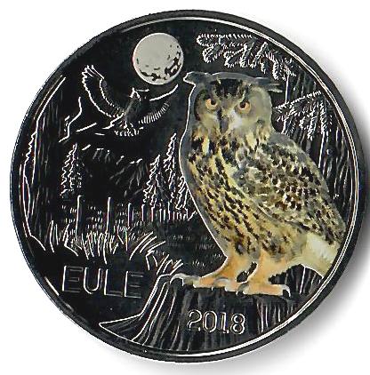 Tiertaler Eule 2018 - Edelmetalle Koitz GnbR
