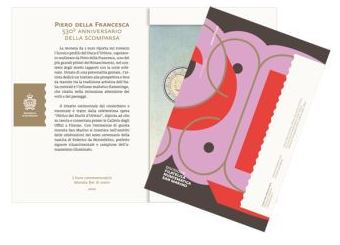 San Marino 2€ 2022 - Piero Della Francesca - Edelmetalle Koitz GnbR