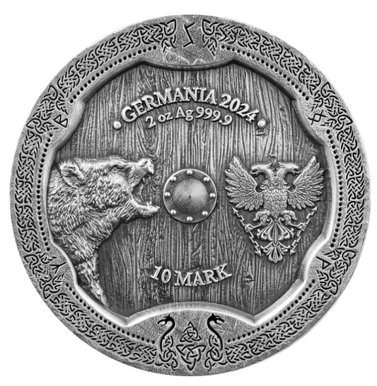 Germania - 2oz Walküre Solveig 2024 - Edelmetalle Koitz GnbR