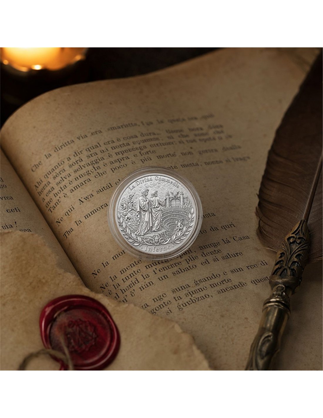 Round - 0,25oz Die La Divina Commedia – Inferno 2026