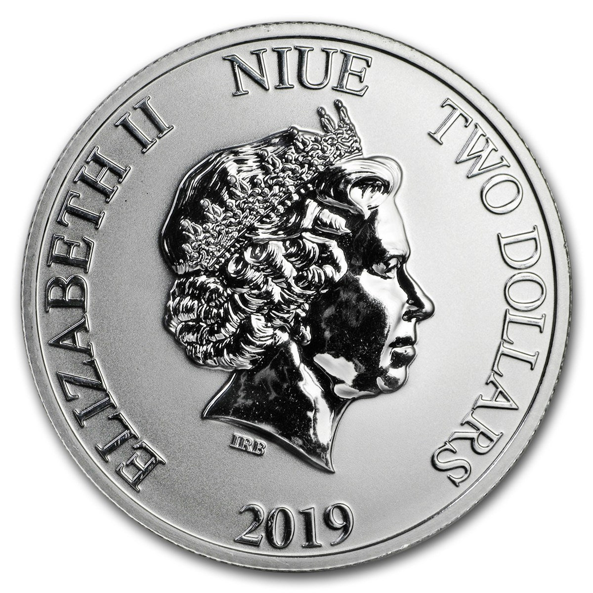 Niue Jahr des Schweines 2019 – Rückseite