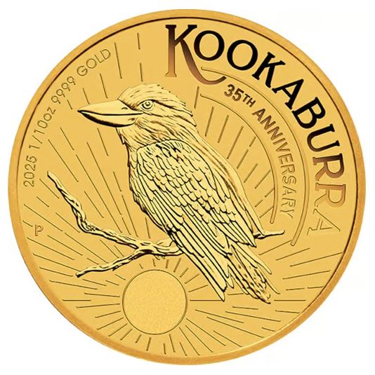 Australien - 1/10oz Kookaburra 2025 Gold - Edelmetalle Koitz GnbR
