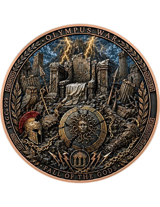 1kg Kupfer Italien - OLYMPUS WAR Fall Of The Gods 2026