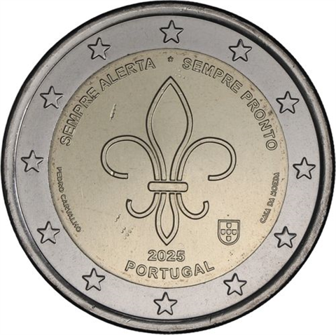 Portugal2€ 2025 - Weltpfadfinder