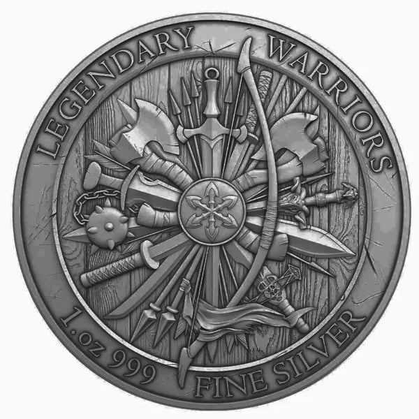 Warriors #9 Hannibal 2025 Antik Color - Edelmetalle Koitz GnbR