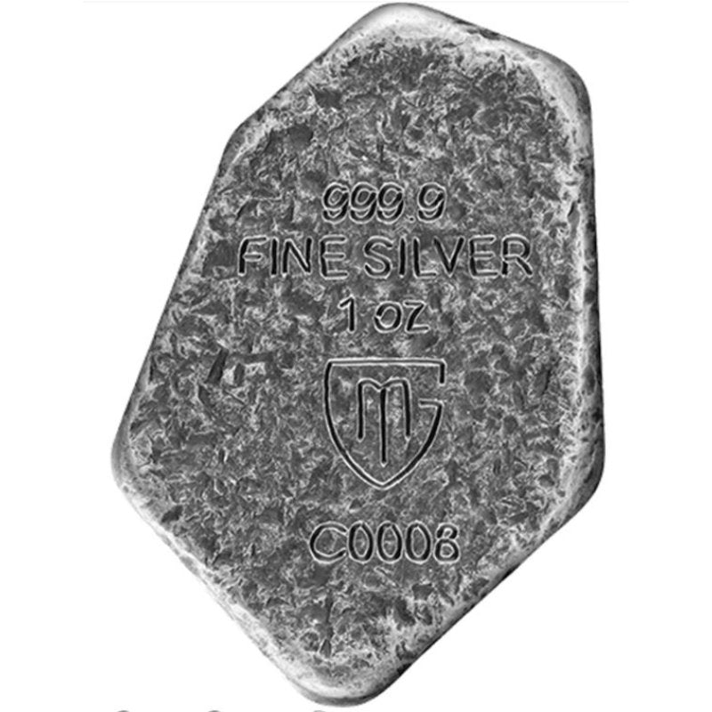 Germania Mint Rune Isaz – 1 oz Silber 999,9, limitiert auf 2.500 Stück, mit UV-Effekt und Nummerierung