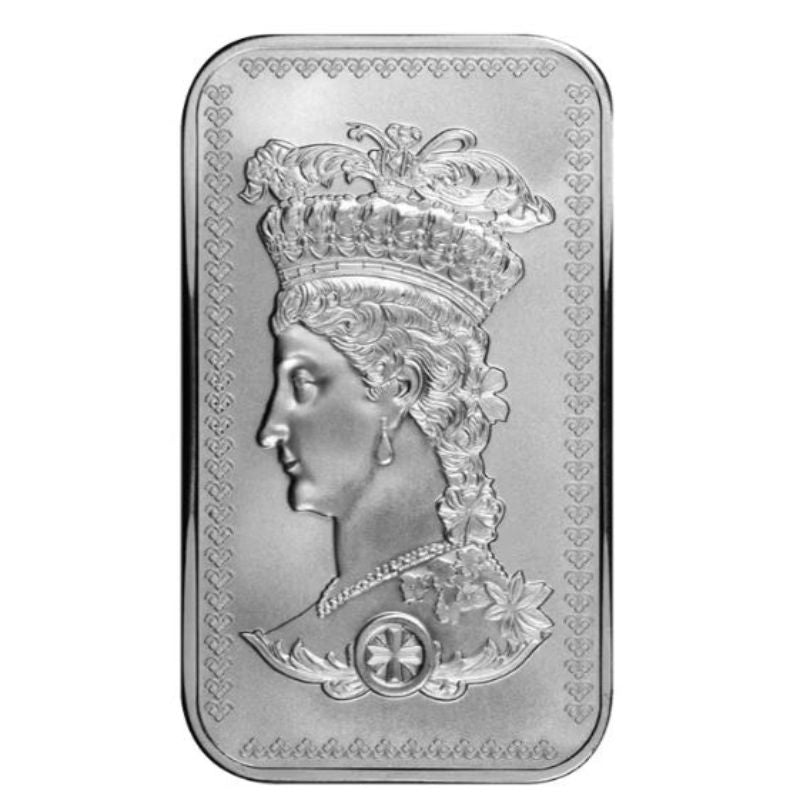 Gothic Crown Silber-Stabprägung 2024 – 1 oz mit Königin Victoria