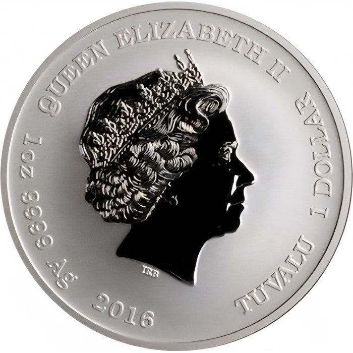 Tuvalu Pearl Harbor 2016 1 oz Silbermünze Perth Mint