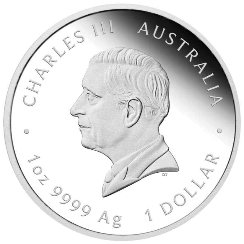 Lunar Pferd 2026 farbig – 1 oz Silber Proof Australien