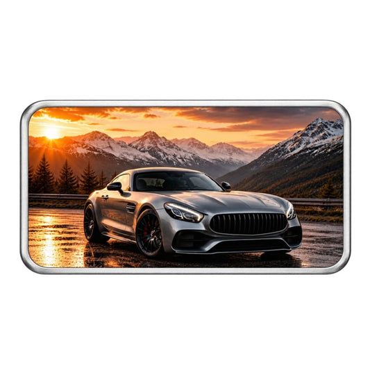 1 Unze Hillmint Barren - Mercedes AMG GT Color