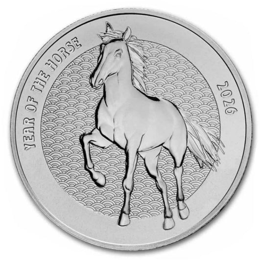 USA - Round APMEX Lunar Pferd 2026