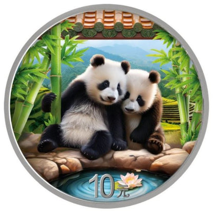 China - Panda 2026 Dach rot coloriert