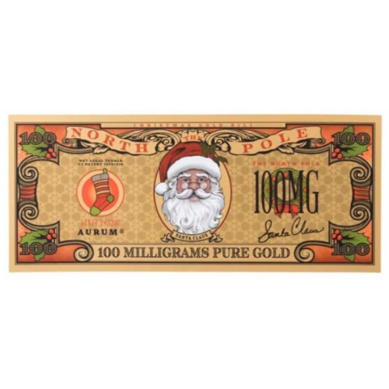 Santa Bucks Goldnote Aurum Santa Claus 100mg