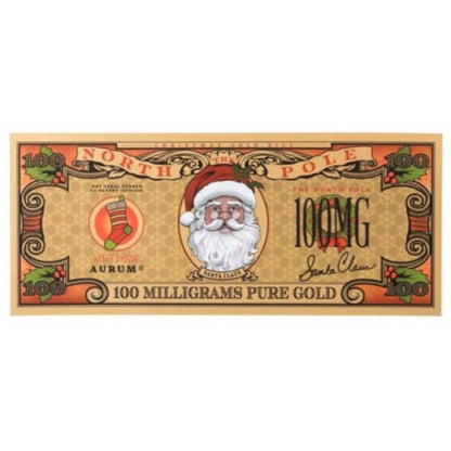 Santa Bucks Goldnote Aurum Santa Claus 100mg