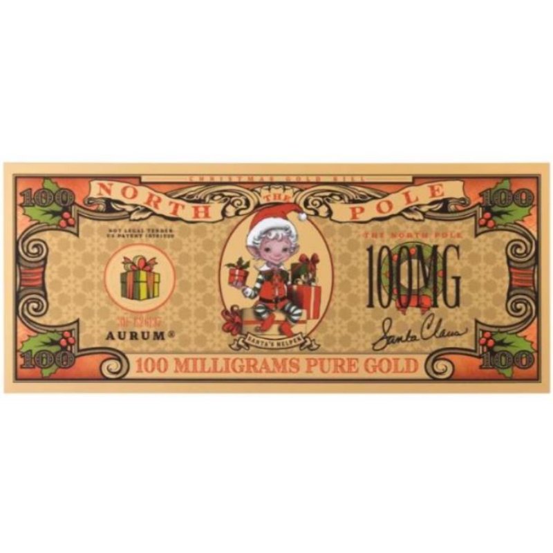 Santa Bucks Goldnote Aurum Santa's Helper 100mg