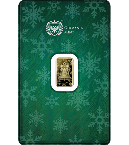 Germania - 1/100oz Goldbarren Christmas Bell 2026