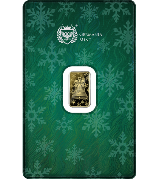 Germania - 1/100oz Goldbarren Christmas Bell 2026