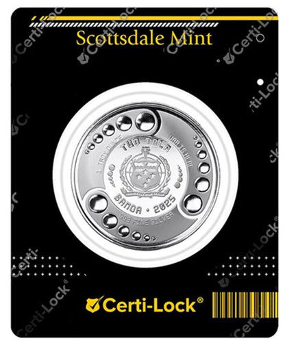 Alien 2025 kolorierte Silbermünze 1 oz Samoa