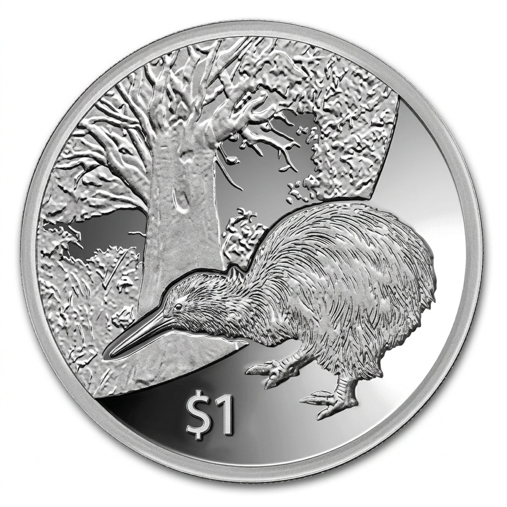 Neuseeland Kiwi 2013 1 oz Silber Proof