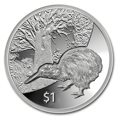 Neuseeland Kiwi 2013 1 oz Silber Proof