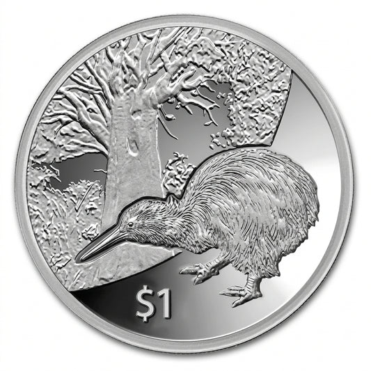 Neuseeland Kiwi 2013 1 oz Silber Proof
