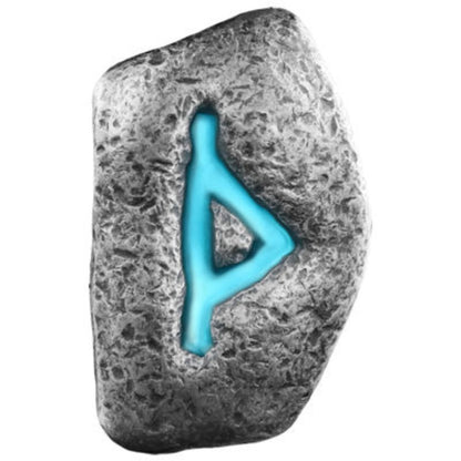 Thurisaz Silberrune mit UV-Effekt – Germania Mint, limitierte Ausgabe