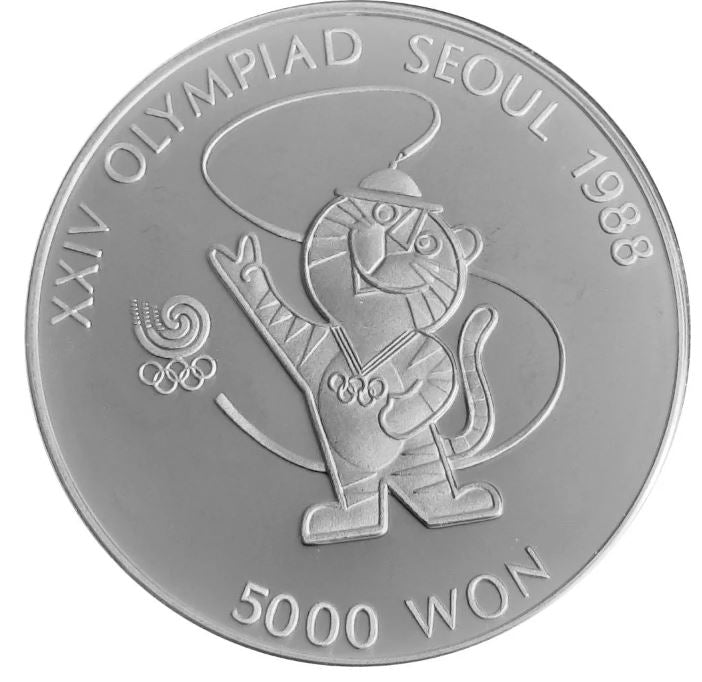 Südkorea - 0,5oz Seoul Maskottchen Hedori 1986