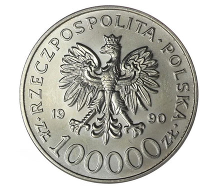 Polen - 100000 PLN Solidarnosć 1990