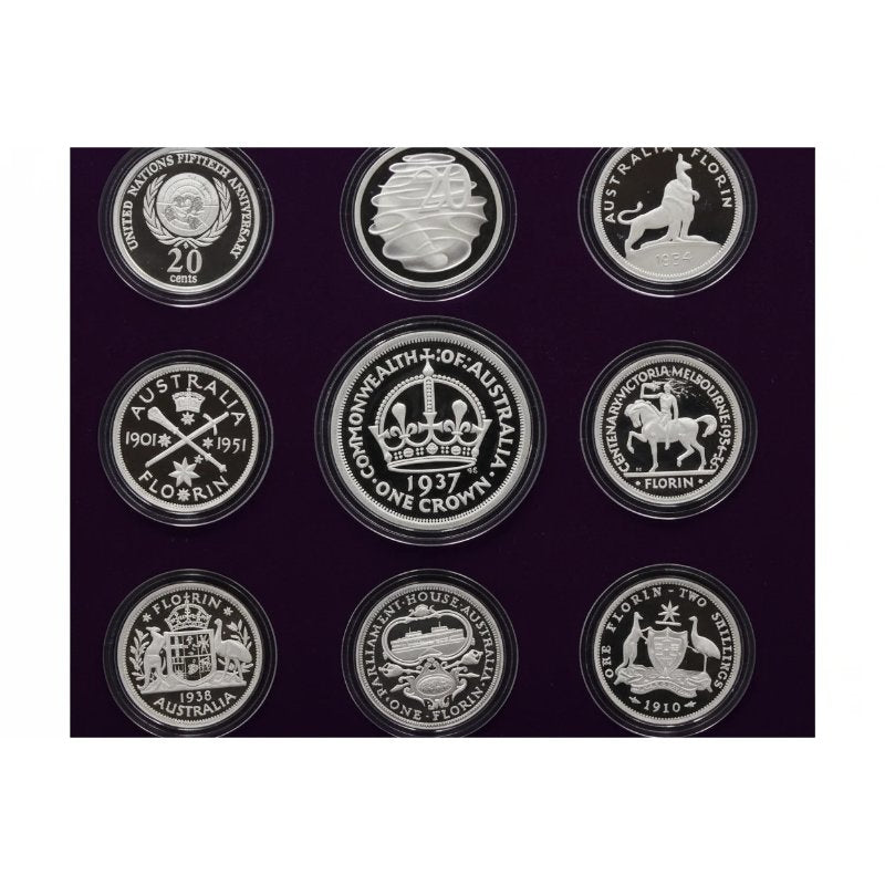 Australien - 143,19 Gramm Masterpieces Milestones Set 1998