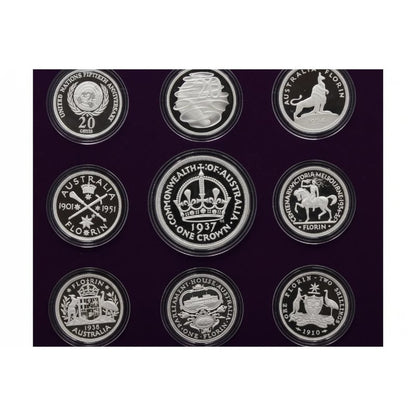 Australien - 143,19 Gramm Masterpieces Milestones Set 1998