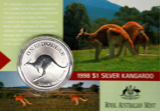 Australien - Känguru Royal Mint 1998 im Blister