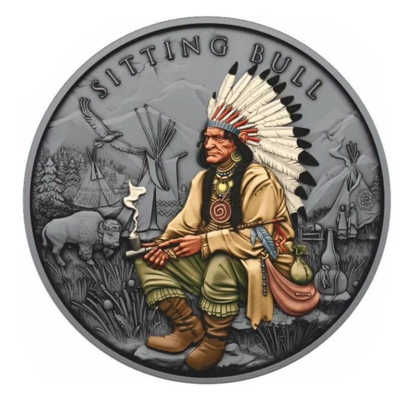 Warriors #11 Sitting Bull 2025 antik color