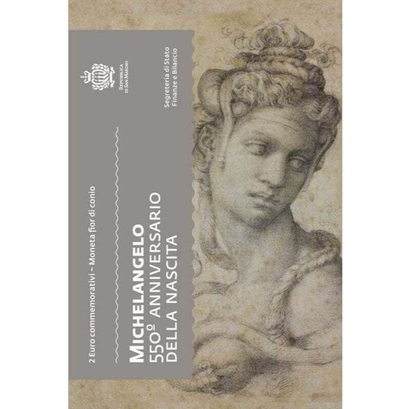 San Marino 2€ 2025 - Michelangelo