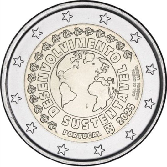 Portugal 2€ 2025 - Nachhaltige Entwicklung