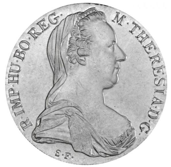 Maria Theresien Taler Silber Nachprägung 1780