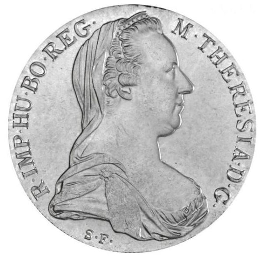 Maria Theresien Taler Silber Nachprägung 1780