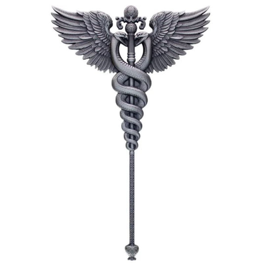 Südkorea - 2,5oz Caduceus  Hermesstab 2025
