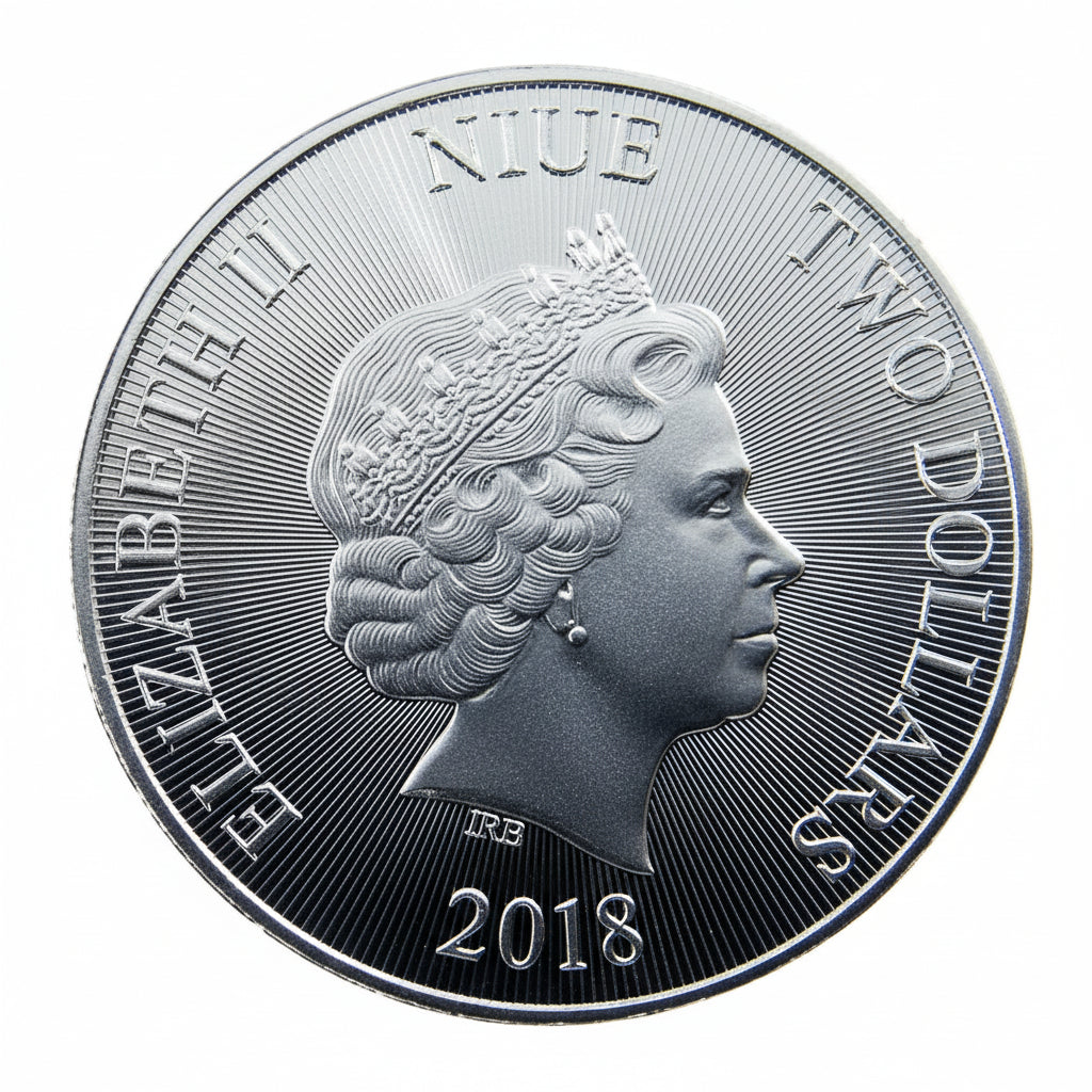 Niue Tree of Life 2018 1 oz Silbermünze Baum des Lebens