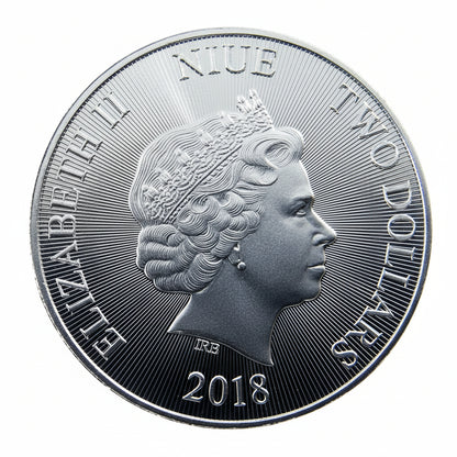 Niue Tree of Life 2018 1 oz Silbermünze Baum des Lebens